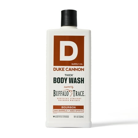 Duke Cannon Supply Co. Thick Bourbon/Oak Barrels + Aged Spirits Body Wash 18 Fl Oz