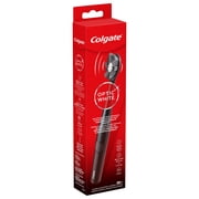 Colgate Optic White Pro Series Sonic Adult Battery Powered Electric Toothbrush, Black