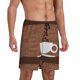 thumbnail image 2 of Fotbe Coffee Cafe Cup Pantalones Cortos de Pijama para Hombre, Ropa de Dormir, Pantalones de Pijama Cortos para Hombre-X-Large, 2 of 6