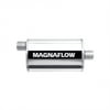 "Magnaflow Exhaust Polished Stainless Steel 2.5"" Oval Muffler 14326"