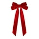 thumbnail image 2 of Velvet Bows For Christmas Tree Decorations Wreath Garland Velvet Bows With Twists Ties, 2 of 5