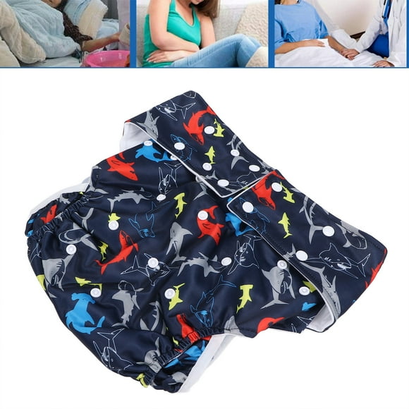 Washable Adult Diapers Washable Breathable Incontinence Protection Diapers Underwear Great For Women Men Bariatric Elderly Patients
