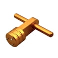 thumbnail image 3 of Llave de tornillo para Putter de Golf, herramienta de extracción de 3 puntas, Hardware de aleación de aluminio, removedor de llave de peso para cabeza Oro, 3 of 8