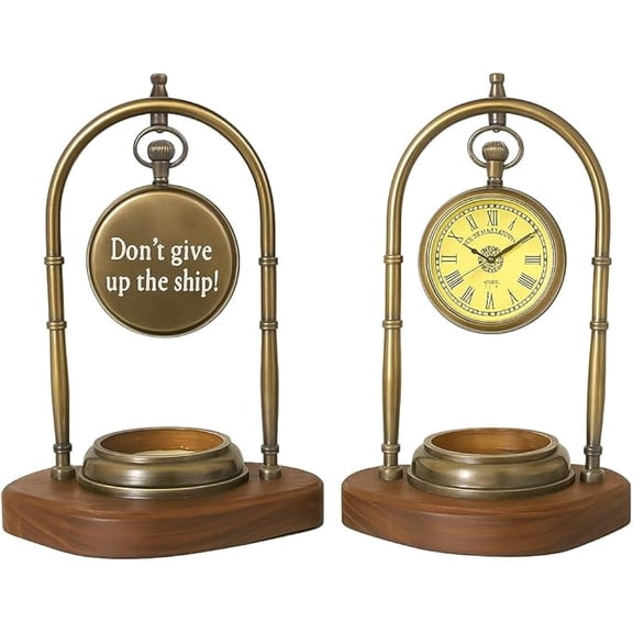 Custom 19th Desk Clock for Husband, Personalized 8th Anniversary Keepsake, Bronze Wedding for Men & Women