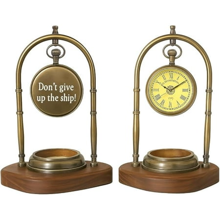 Custom 19th Desk Clock for Husband, Personalized 8th Anniversary Keepsake, Bronze Wedding for Men & Women