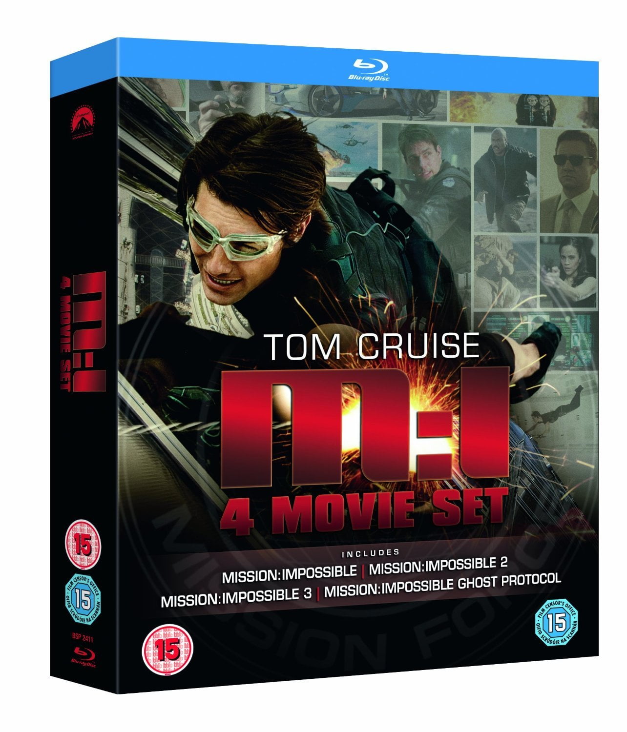 Mission Impossible: Quadrilogy (1-2-3-4 Box Set) [Blu-ray ...