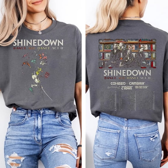 Shinedown 2026 World Tour & logo "EI8HT" Album T-shirt Sizes S-5XL
