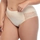 thumbnail image 2 of Gibobby Pantaletas mujer Nueva ropa interior de encaje sexy Ropa interior grande de cintura alta triangular para mujer(Beige,XL), 2 of 4