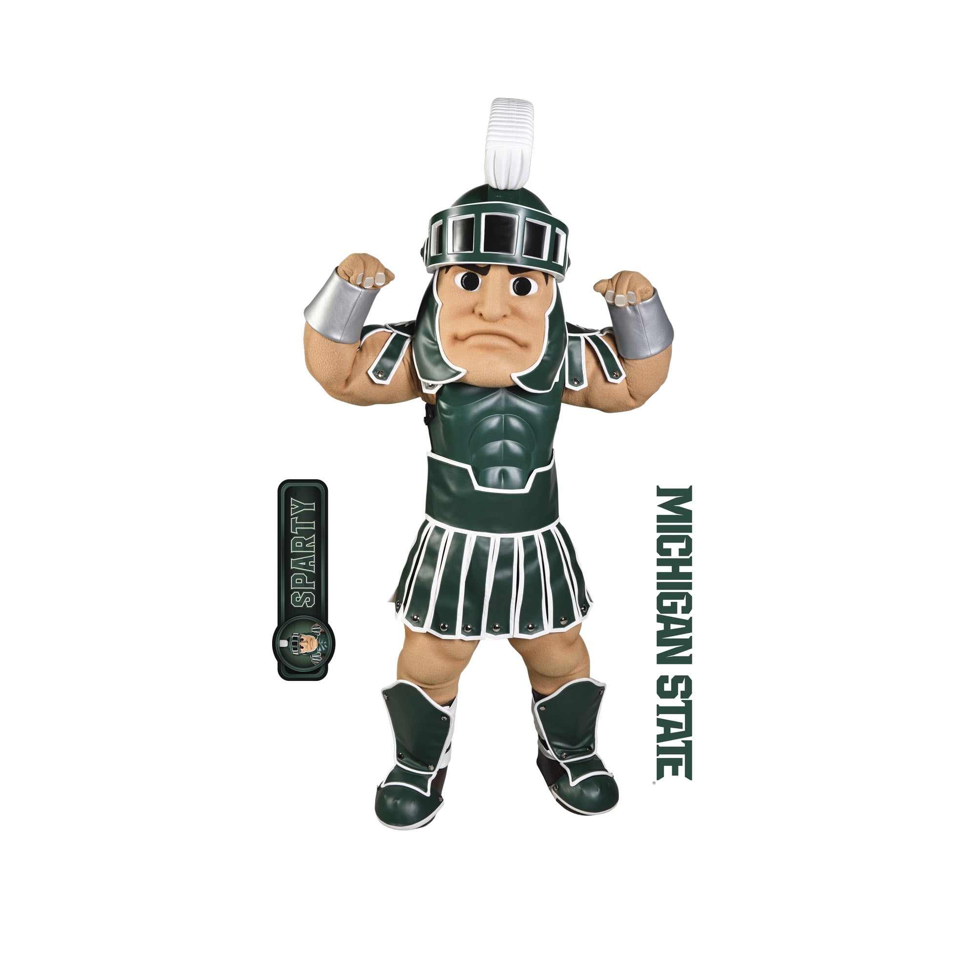 Fathead Michigan State Spartans Sparty Mascot Life Size Officially Licensed Removable Wall Decal Walmart Com Walmart Com Fathead Michigan State Spartans Sparty Mascot Life Size Officially Licensed Removable Wall Decal Walmart Com Walmart Com