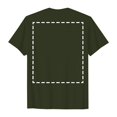 thumbnail image 5 of Cqxid525 Short Sleeve Shirts for Women Custom T-Shirtss for Women，Custom T-Shirtss Design Your Own，Personalized T-Shirtss Customized Tee Gifts Photo Logo Text L Green, 5 of 6