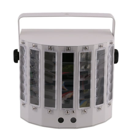 Sound Active Laser Projector DMX512 LED RGB Strobe Stage Effect Light DJ Disco Lighting Wedding KTV RGBWY Lights