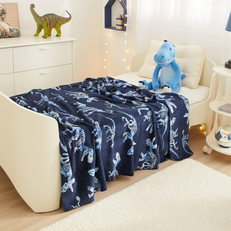 Your zone printed plush blanket sales