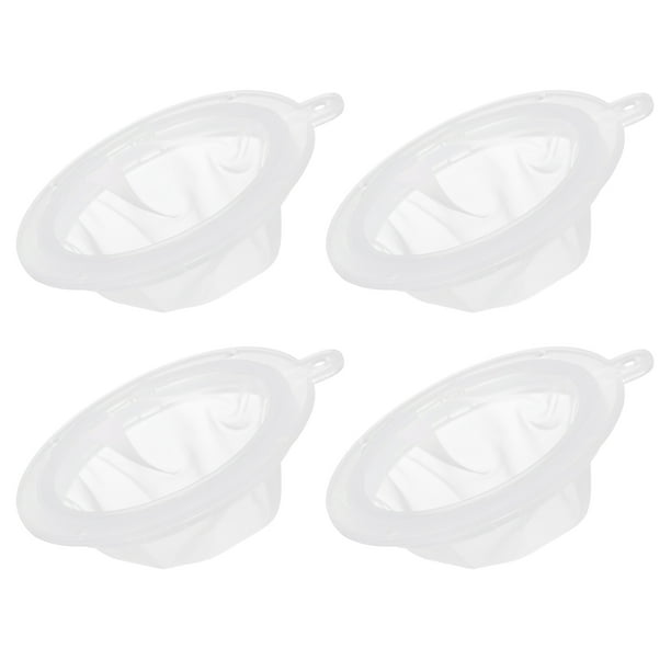 4Pcs 200 Mesh Food Filter Strainer, 5.1in Nylon Fine Mesh Sieve Drainer para aceites