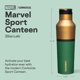 thumbnail image 2 of Botella de acero inoxidable Thermos Corkcicle Marvel Loki de 20 oz, 2 of 9