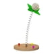thumbnail image 2 of Juguete para gatos con bola de sisal, palo de burla para gatos, juguete giratorio de 360  degree, palo de entrenamiento para gatitos para perseguir, juguete, 2 of 9