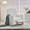 Ivory, variant on Noble House Nesta Upholstered Glider Rocking Chair, Reclining Nursery Armchair with Adjustable Footrest, Ivory