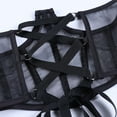 thumbnail image 5 of Yanyanz Belts for Women, Lace Corset Belt Waist Corset Top Women Mesh Open Cup Boned Bustier Underbust Corset Waist Cincher Corset, Fashion Belts Black S, 5 of 8