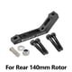 thumbnail image 4 of R140P-D Rear Flat-Mount to Post-Mount Caliper Adapter for 160mm Rotor Road Disc Brake FM to PM, 4 of 5