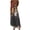 Black, variant on PuLe Summer Women's Sleeveless Fashion Sleeveless Printing Suspenders Dresses