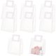 thumbnail image 1 of Bolsas de regalo de PVC con asa, rectangulares, transparentes, 8 unidades, 1 of 9