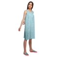 thumbnail image 3 of Moomaya Printed Round Neck Nursing Sleepwear Cotton A-Line Sleeveless Nightdress, 3 of 6