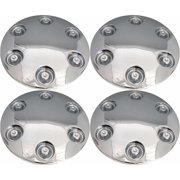 For 2004-2008 Colorado 2004-2008 Canyon 15" Wheel Center Hub Cap CHROME SET