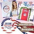 thumbnail image 1 of Independence Day 4th of July Home Hanging Decor Sign Wooden Welcome Decoration Door Day Hanging Door Sign Wall Decoration Independence Door Hanging Decoration, 1 of 8