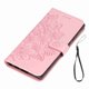 thumbnail image 3 of Caja Del Teléfono De La Cartera, Aspecto Elegante De La Hebilla Magnética Fuerte De La Caja Del Cuero De La PU Con El Soporte Para El Teléfono Móvil ANGGREK Oro rosa, 3 of 8