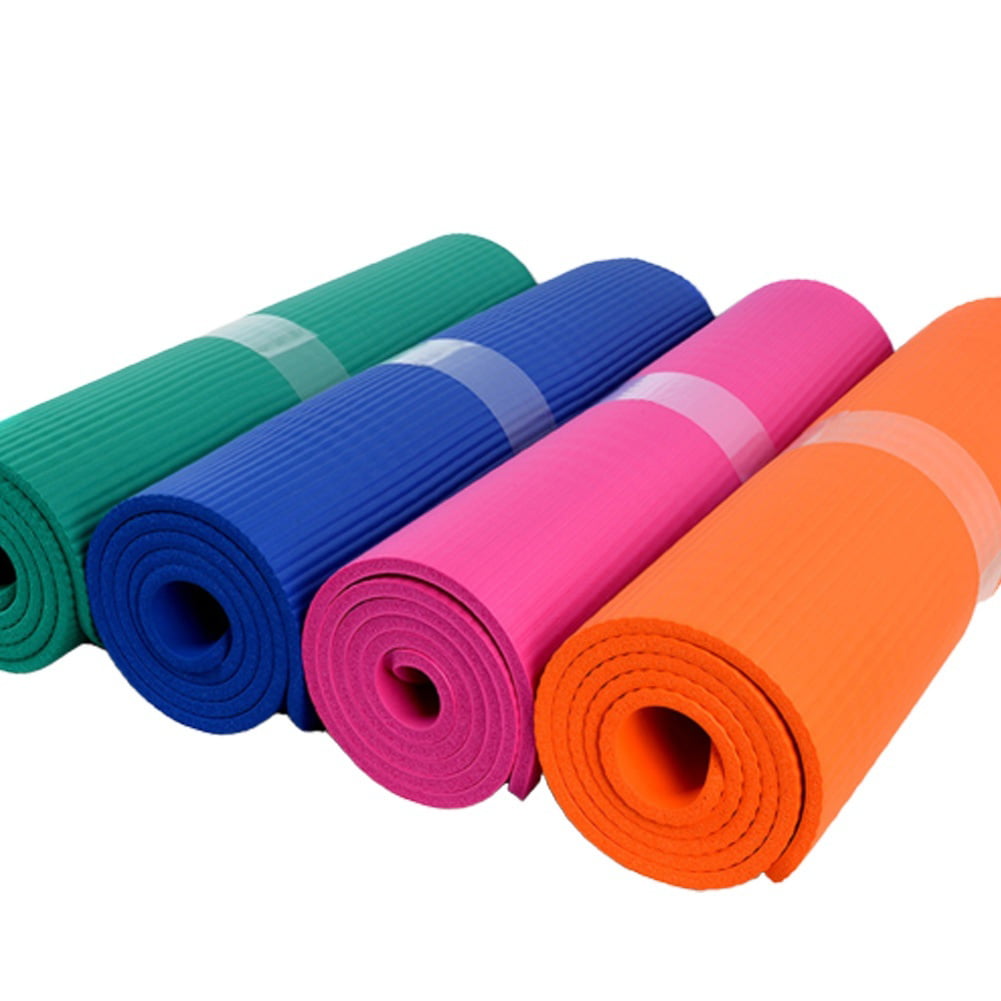 Beginner Yoga Mat Non-Toxic and Tasteless Thick Printed Blanket Anti ...