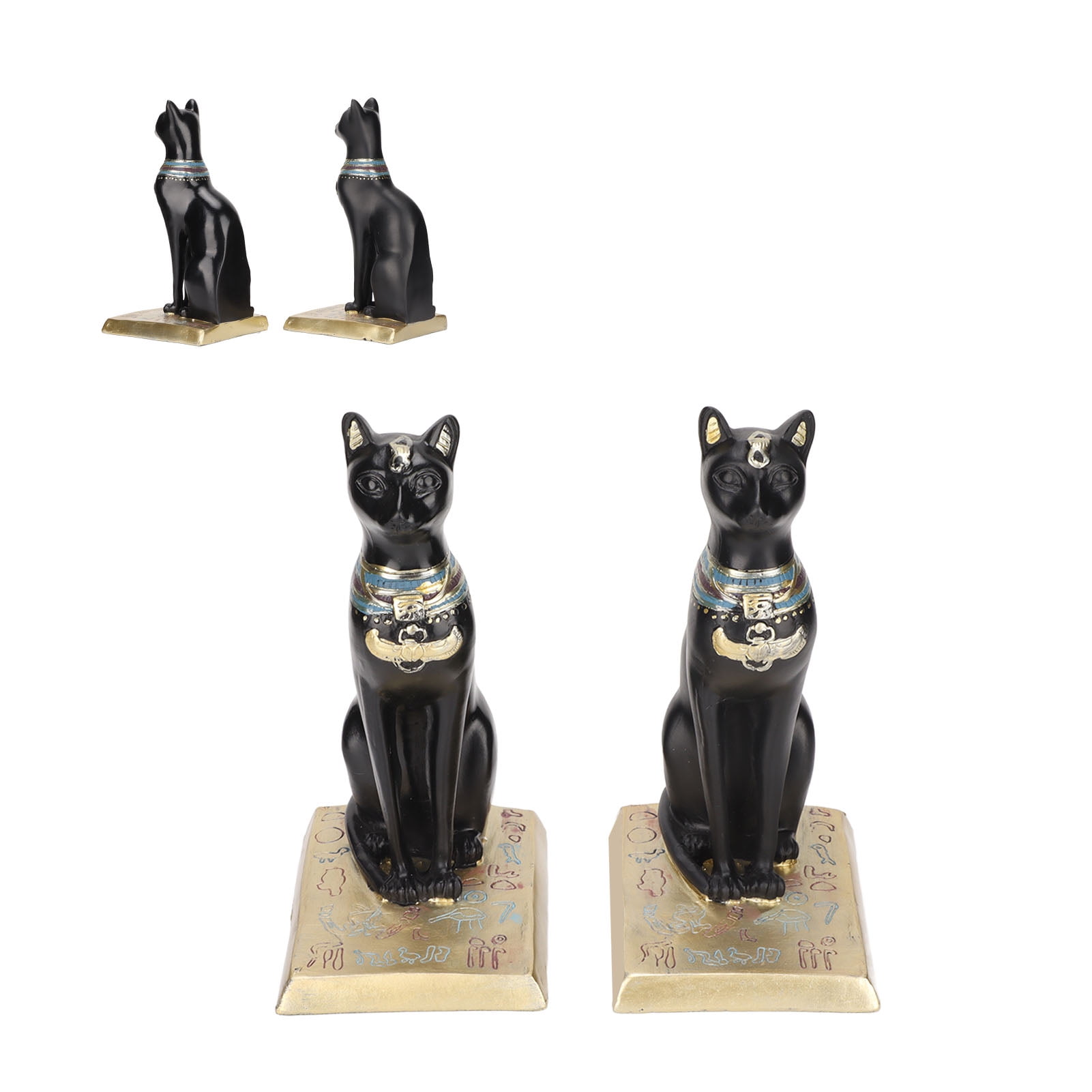 Egyptian Cat Sculpture, Decoration Egyptian Cat Collection Perfect