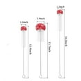 thumbnail image 2 of Red+Whtie Long Handle Cleaning Brush,Bendable Hummingbird Feeder Cleaning brushes,for Washing Narrow Neck Beer Wine Bottle Thermos Vases (Set of 3), 2 of 7