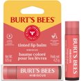 thumbnail image 1 of Burt's Bees 100% Natural Origin Moisturizing Tinted Lip Balm, Hibiscus with Shea Butter, 1 of 4