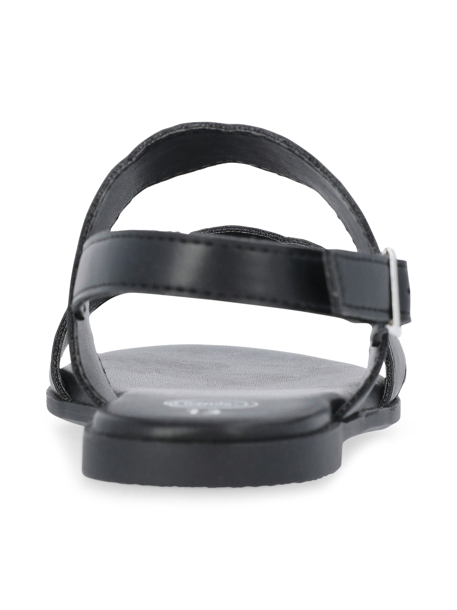 Wonder Nation Girls Two-Strap Slingback Sandals