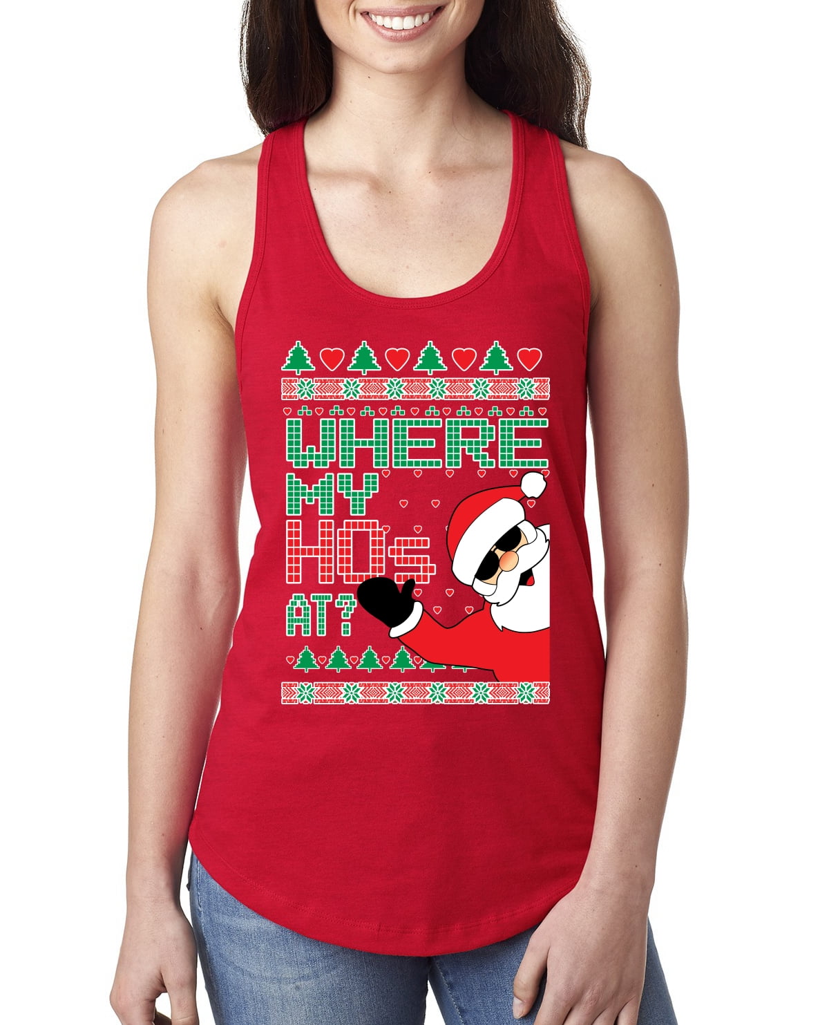 sleeveless christmas sweater