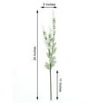 thumbnail image 3 of Efavormart 2 Bushes - 34" Artificial Foxglove Orchid Flower Stems, White Silk Orchids Spray - Ideal for Tabletops, Office Desk, Windowsills, Hallways, Dressers, Coffee Tables, and Kitchen Cabinets, 3 of 11
