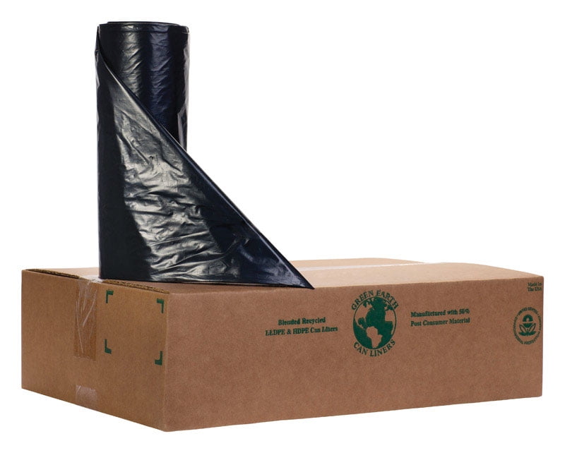 TRASH BAG BLK 55G 100CT (Pack of 1) - Walmart.com