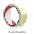 thumbnail image 2 of Glow In The Dark Tape Stair Fire Warning Tape - 2In Wide X 16.4Ft Long Luminous Adhesive Tape For Stairs, Fire Safety, Emergency Exits, Basements, Warehouses, Commercial, 2 of 2