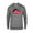 Graphite Heather, variant on Marvel Moon Girl and Devil Dinosaur Dino Profile - Pullover Hoodie for Adults - Customized-Black