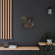 Wild West Saloon Scene - Canvas