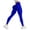 Blue, variant on Women's High Waisted Yoga Pants, Seamless Texture Fitness Leggings, Hip Lifting Slim Fit Long Length Quick Drying Workout Pants, Tummy Control Butt Lifting Leggings for Women Black L