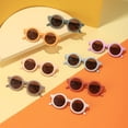 thumbnail image 2 of Gafas de sol para niños Gafas de sol para niños UV Moda retro Bebé Foto Show Gafas para niños, 2 of 5