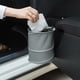 thumbnail image 5 of bote de basura del coche,Bolsa organizadora de basura portátil para coche,Cubo de basura multiusos a prueba de agua,Vehículos con cesto de basura de PU,Bolsillo de almacenamiento de cubo de, 5 of 9