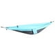 thumbnail image 4 of Hamaca portátil para acampar, columpio, para patio, pasillo y aventuras al aire libre, color azul y gris, con doble propósito, para cama y silla colgante, 4 of 8
