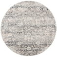 thumbnail image 3 of SAFAVIEH Alhambra Euphemia Floral Bordered Area Rug, Cream/Grey, 6'7" x 6'7" Round, 3 of 10