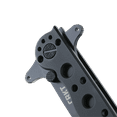 thumbnail image 3 of CRKT M16-10KSF Folding Knife with Frame Lock: Stainless Steel Triple Point Serrations Blade, Stainless Steel Handle, Reversible Pocket Clip, M16-10KSF, 3 of 6