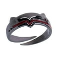 thumbnail image 2 of EVA Neon Genesis Evangelion “All 2” Anime Ring Open Band High Durability Adjustable Ring, 2 of 2