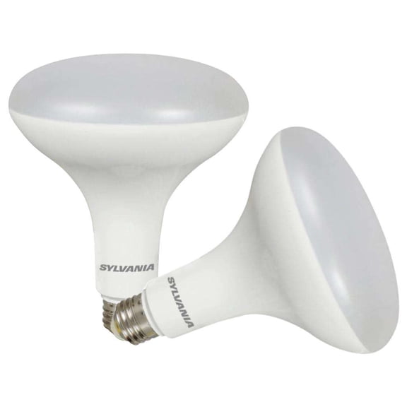 Osram Sylvania 3005249 85W BR40 E26 LED Bulb, Soft White - Pack of 2