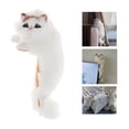 thumbnail image 4 of Juguetes de peluche, muñecos de , juguetes de peluche, almohada suave pa mascotas, 30 cm, simulación de gato, modelo de animal, decoraciones Derecha Colco muñeca de gato para niños, 4 of 8