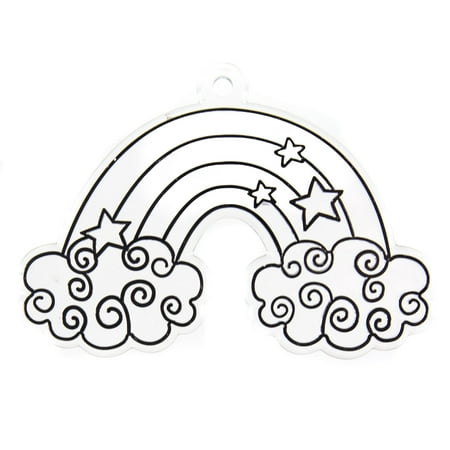 Hello Hobby Ready-to-Paint Rainbow Suncatcher
