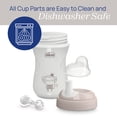 thumbnail image 4 of Chicco 9oz. Sport Spout Trainer Sippy Cup with Straw Shaped Spout, 9m+, 2-Pack - Coral/Grey, 4 of 9